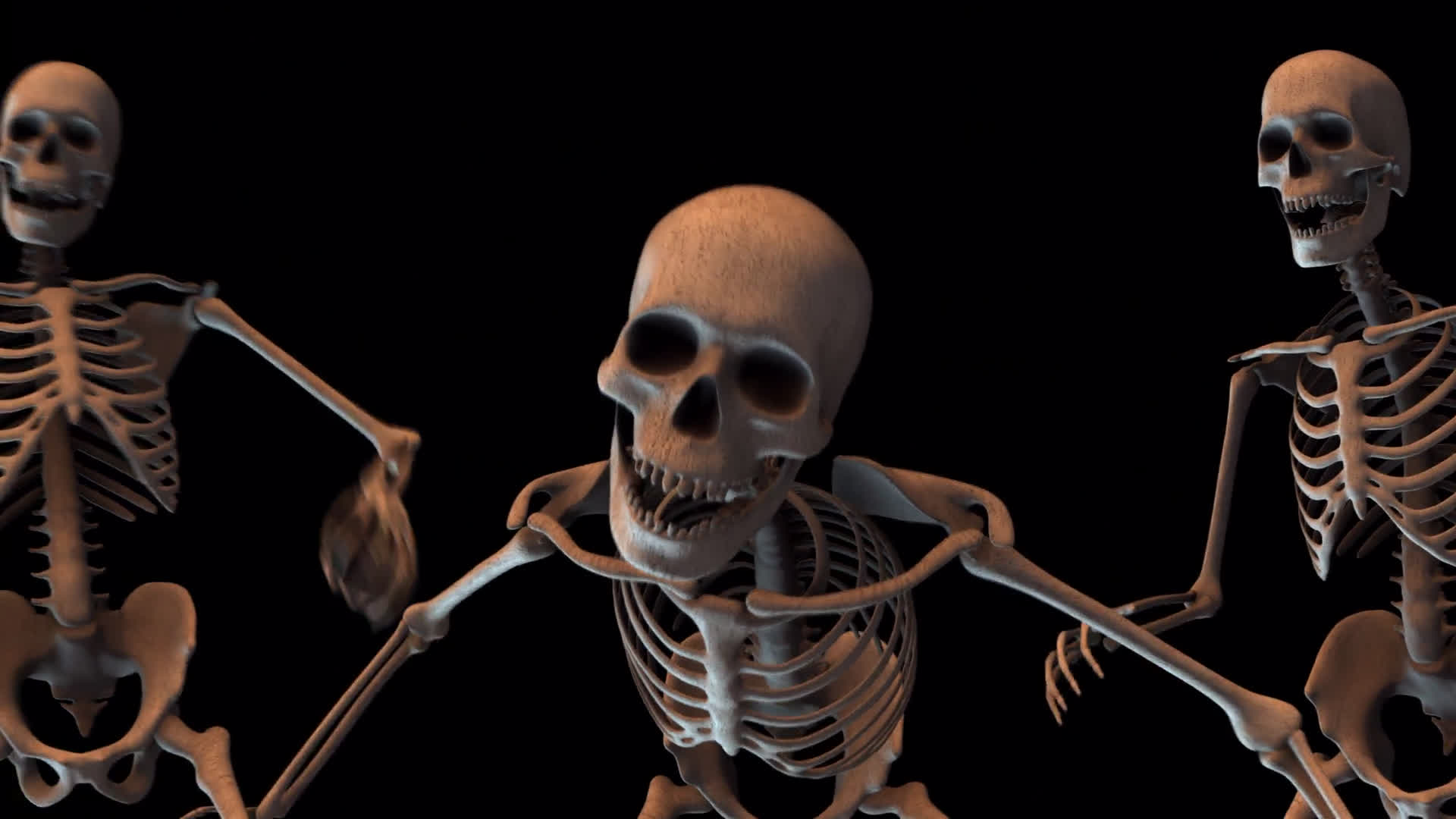 Skeletons Scream Loop