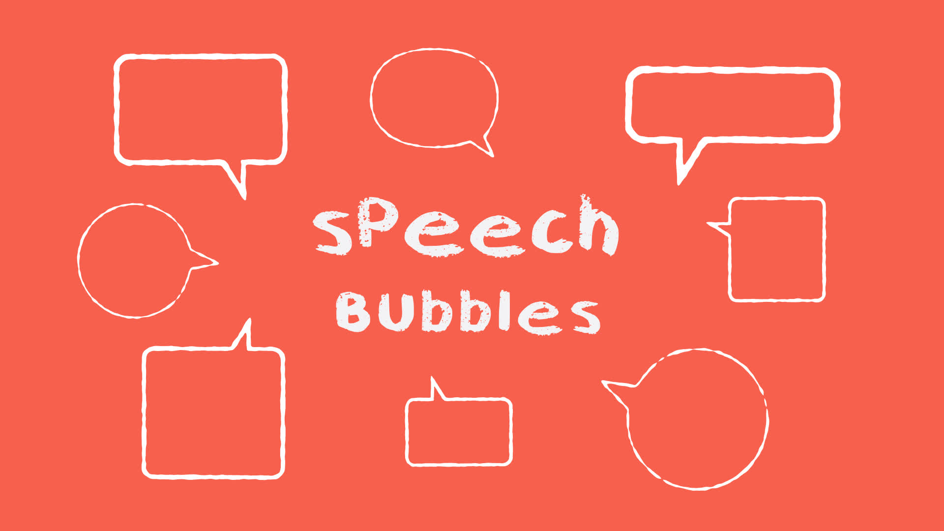 Sketch Speech Bubbles