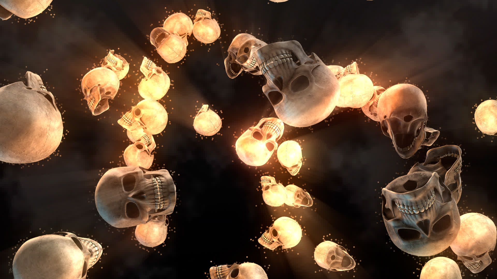 Skulls Halloween Transition