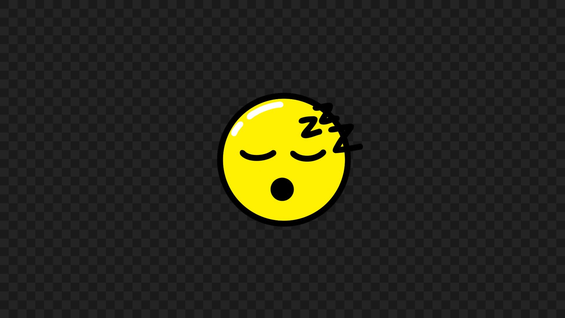 Sleepy Emoji Sticker