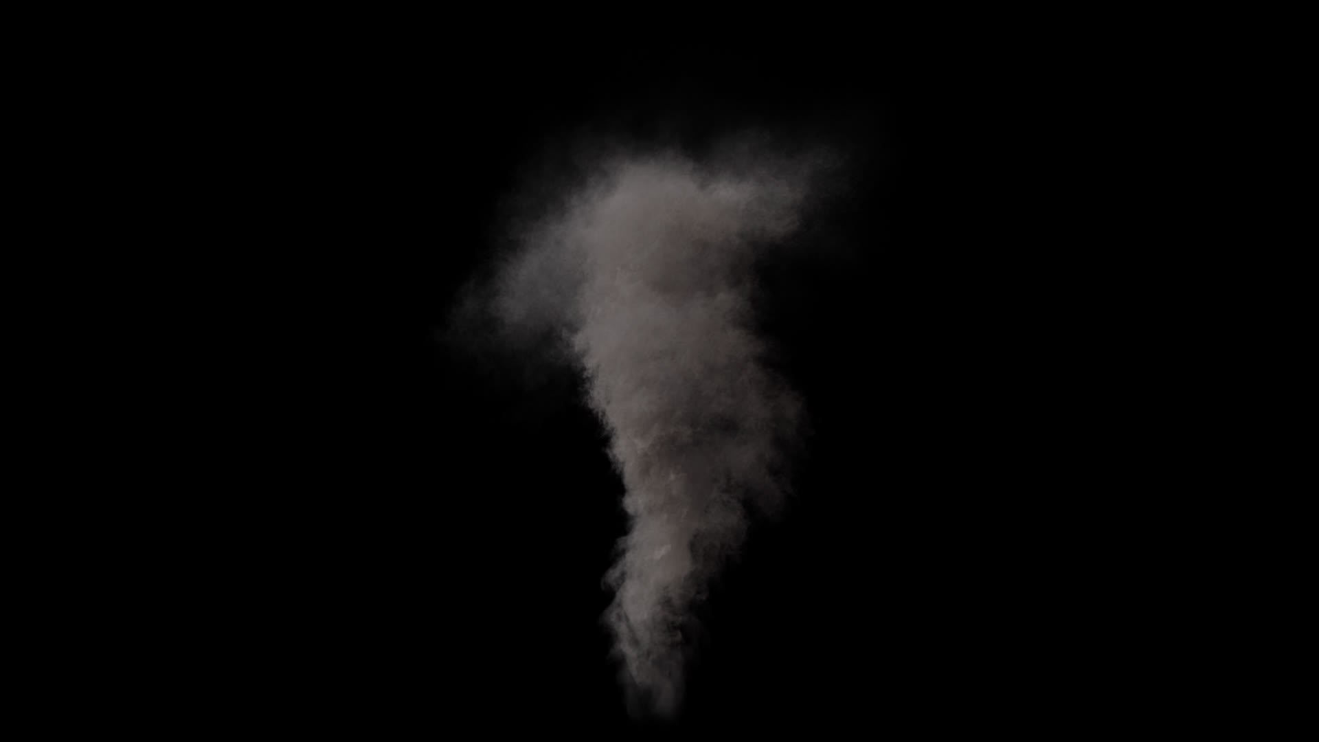 Smoke Tornado On Alpha