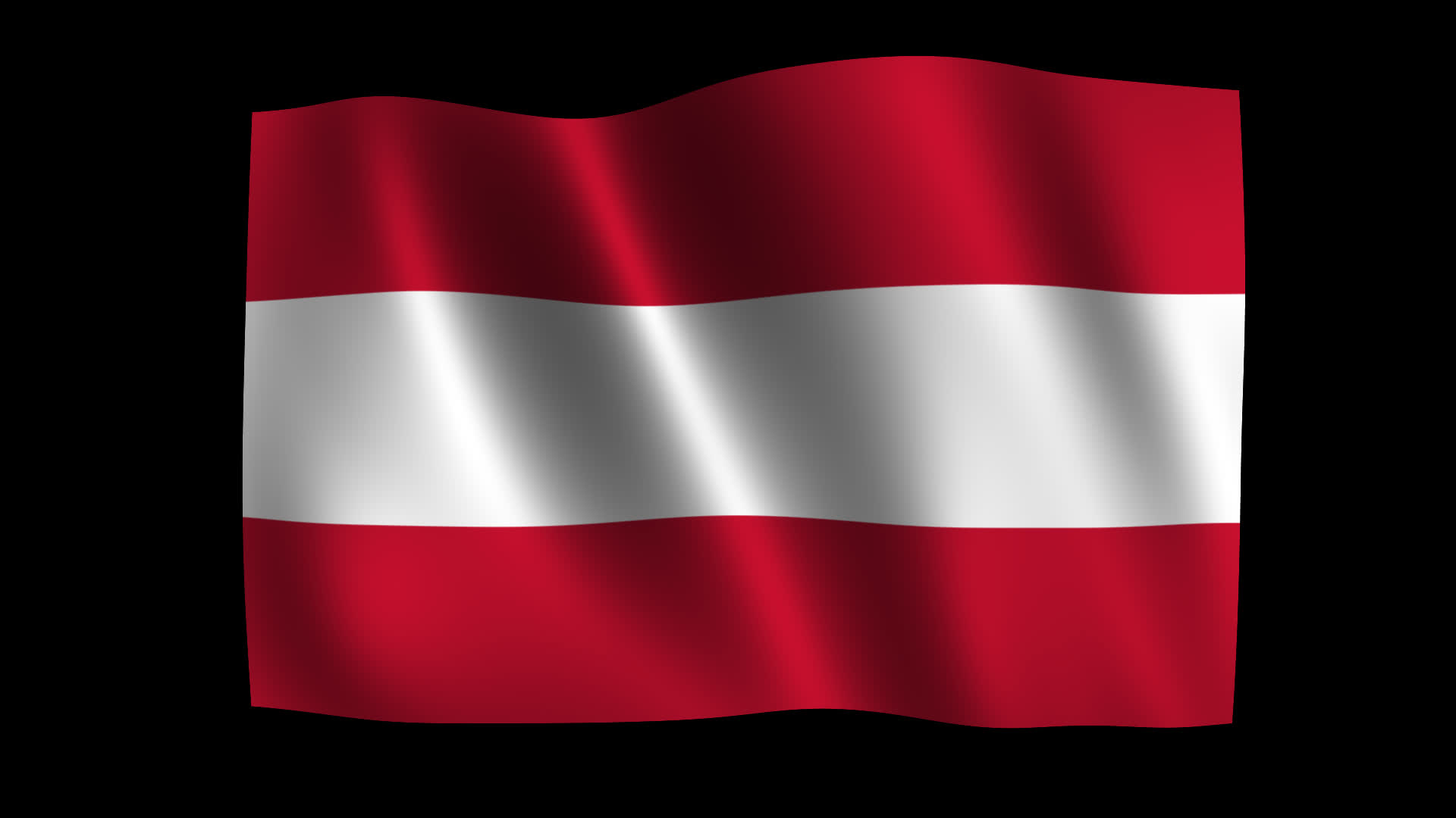 Smooth Waving Austria Flag