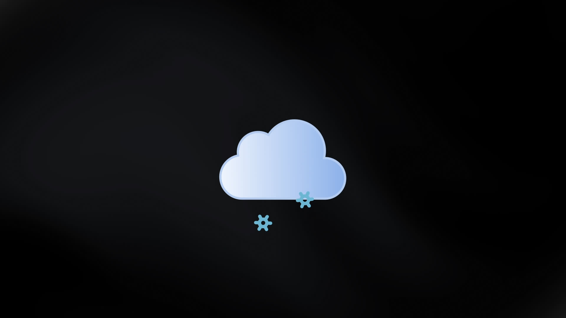 Snow Flake Weather Animation