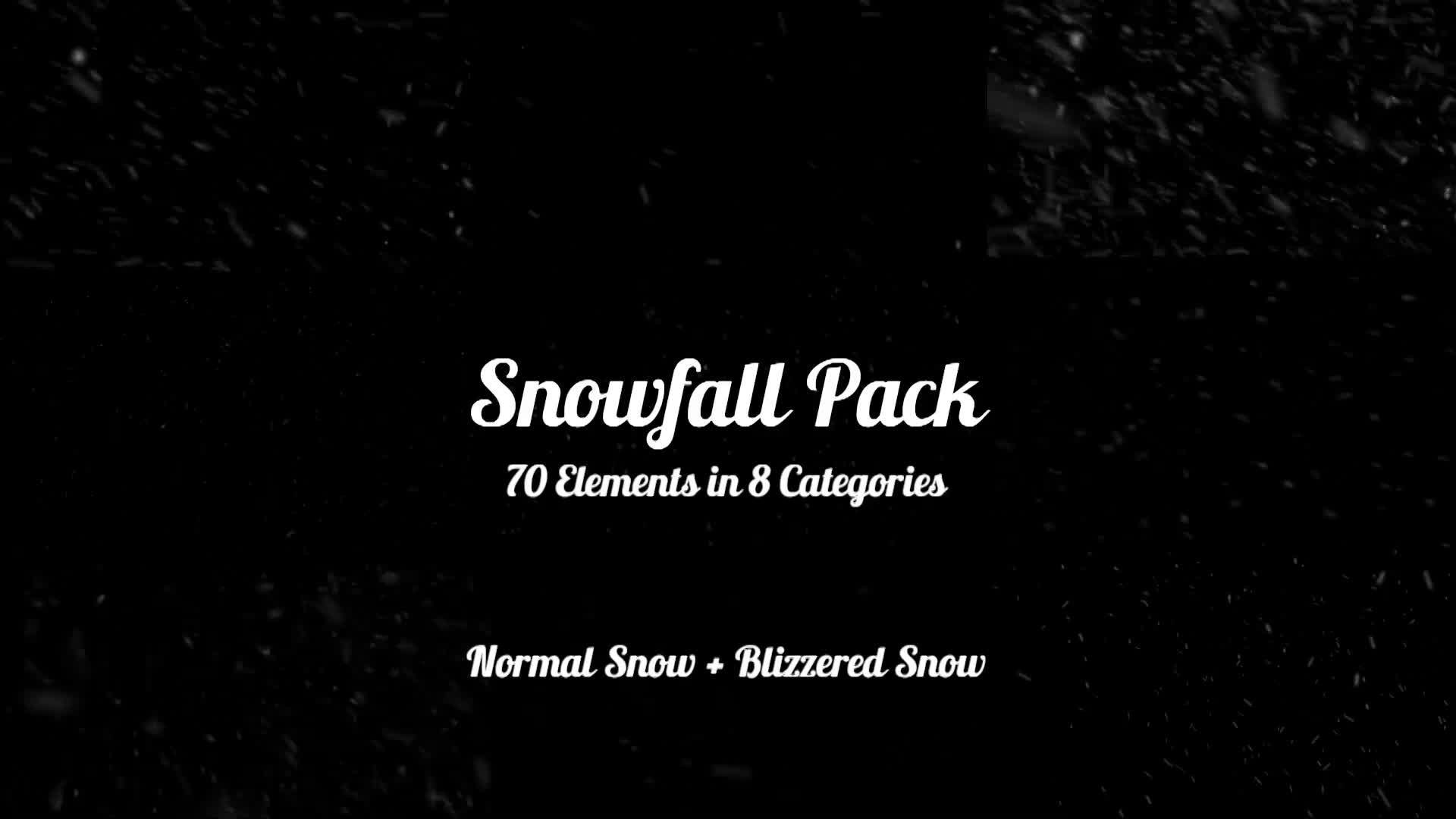 Snowfall Pack Drag and Drop