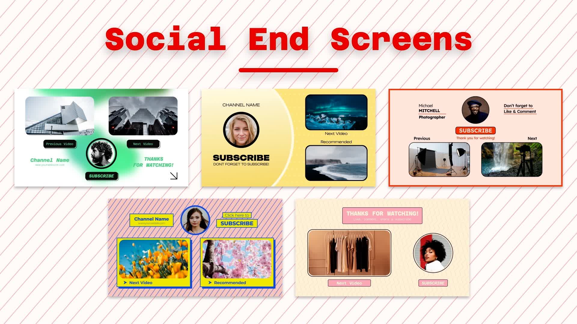 Social End Screens