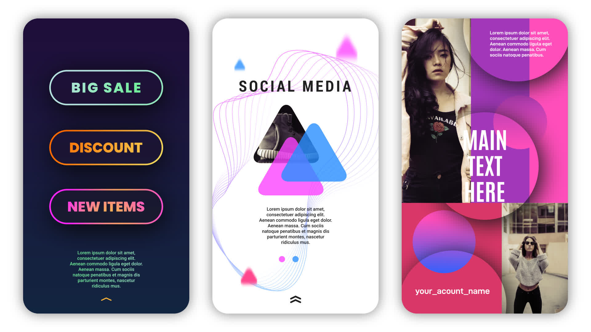 Social Media Stories Collection