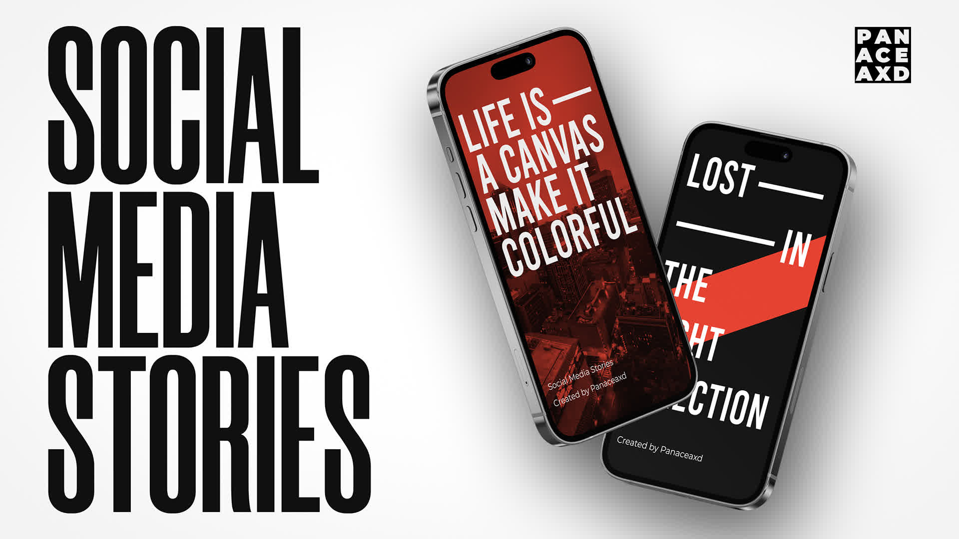 Social Media Stories Set