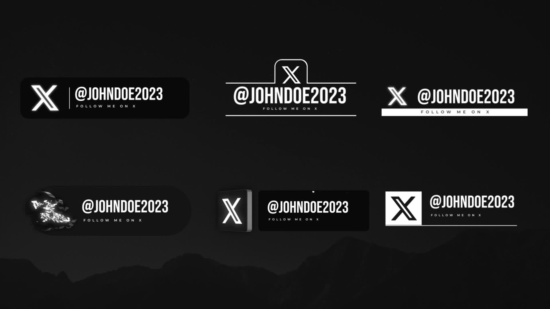 Social Media X Lowerthirds