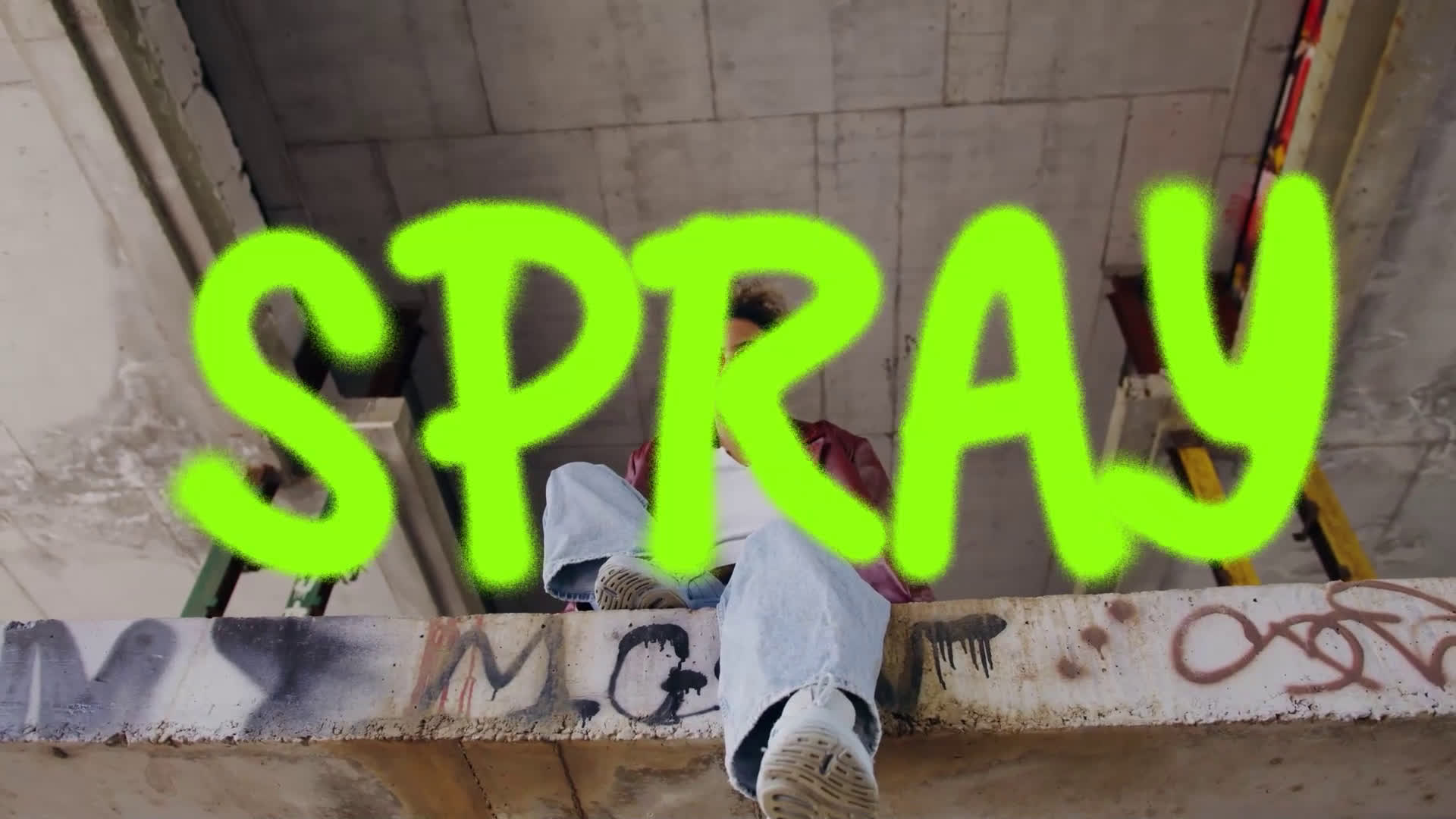 Spray Paint Title