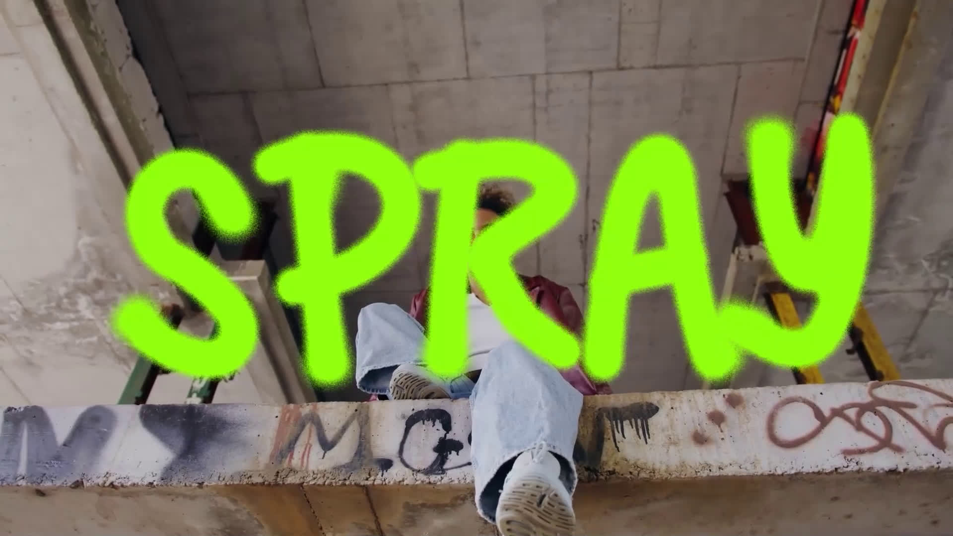 Spray Paint Title