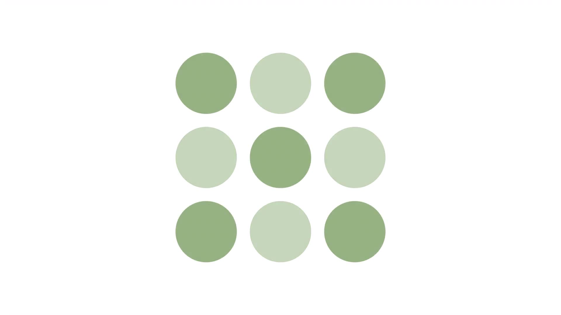 Square Dots Flickering Loading Animation