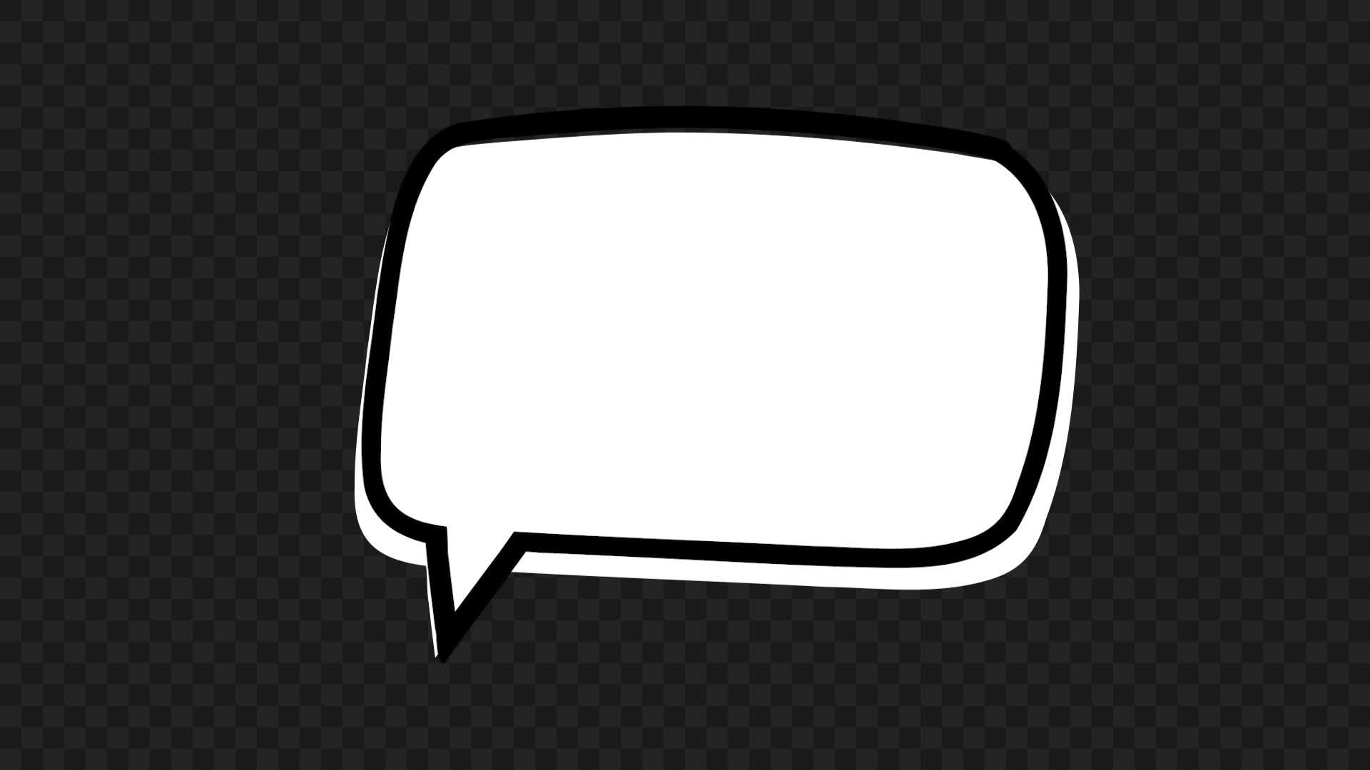 Square Speech Bubble