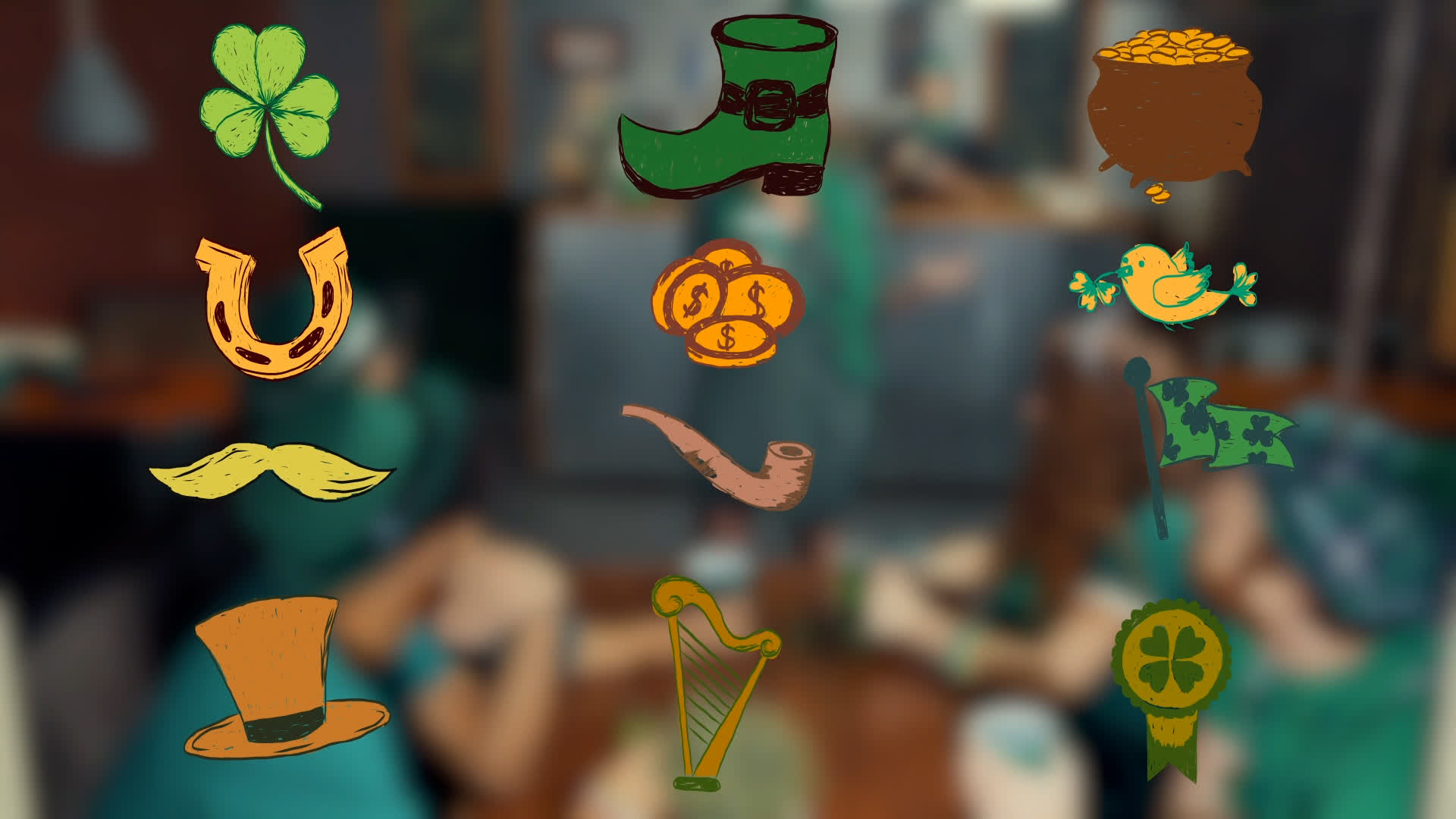 St Patrick's Day Elements