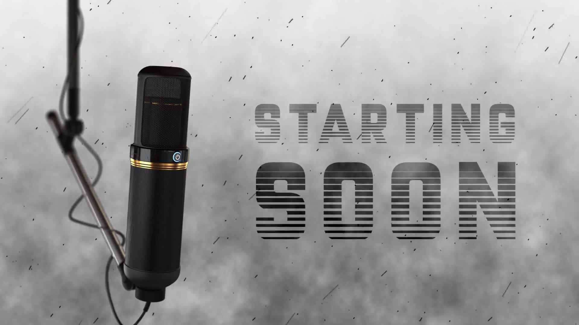 Starting Soon Podcast Streaming Loop