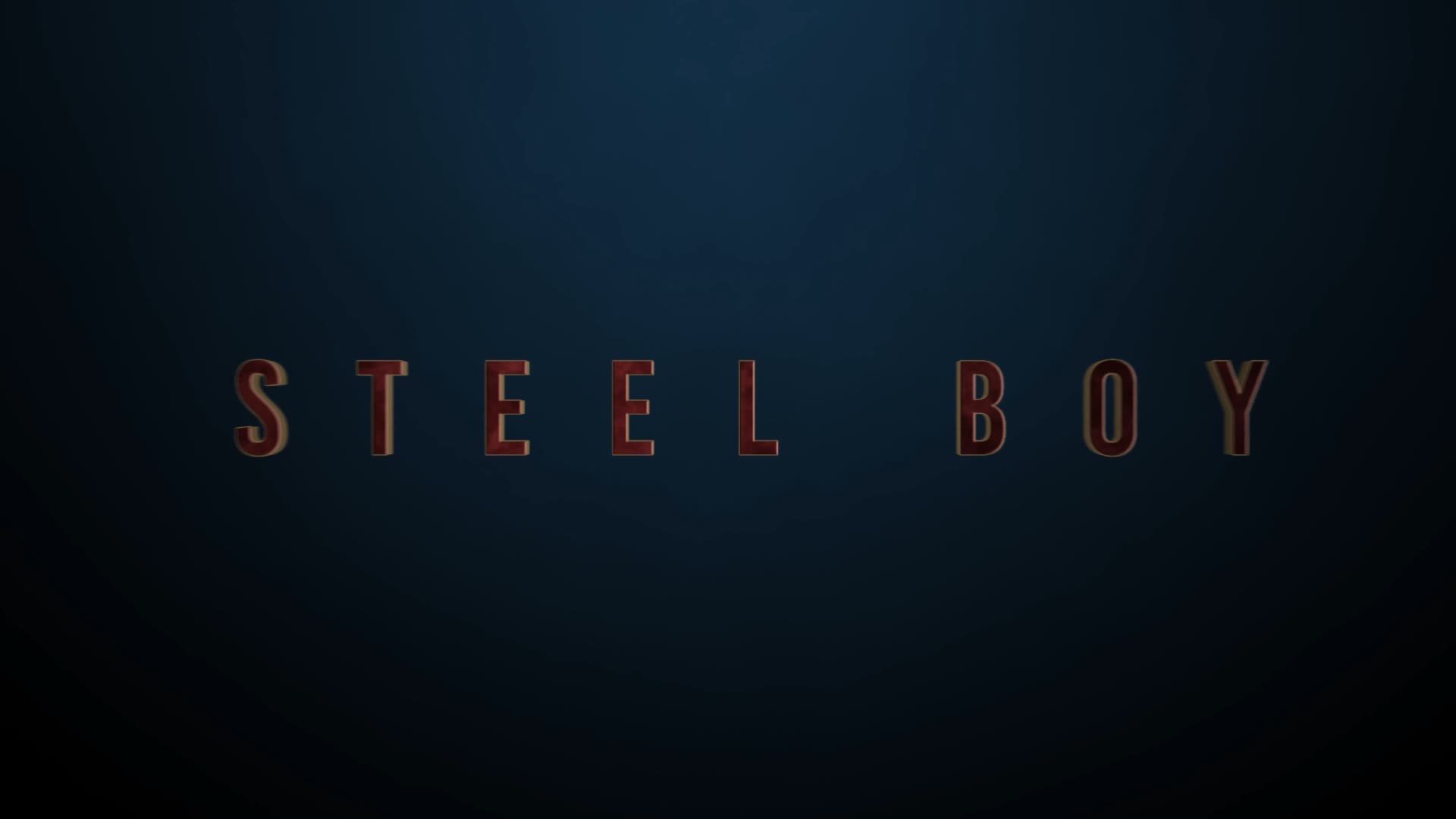 Steel Boy Superhero Title Intro