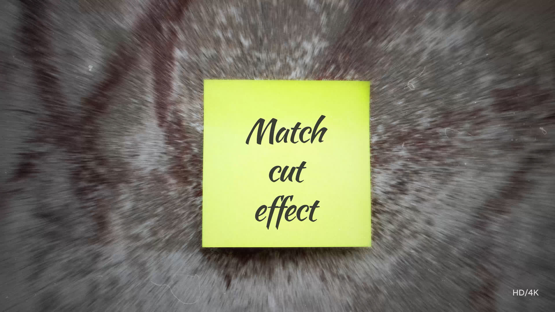 Sticker Match Cut