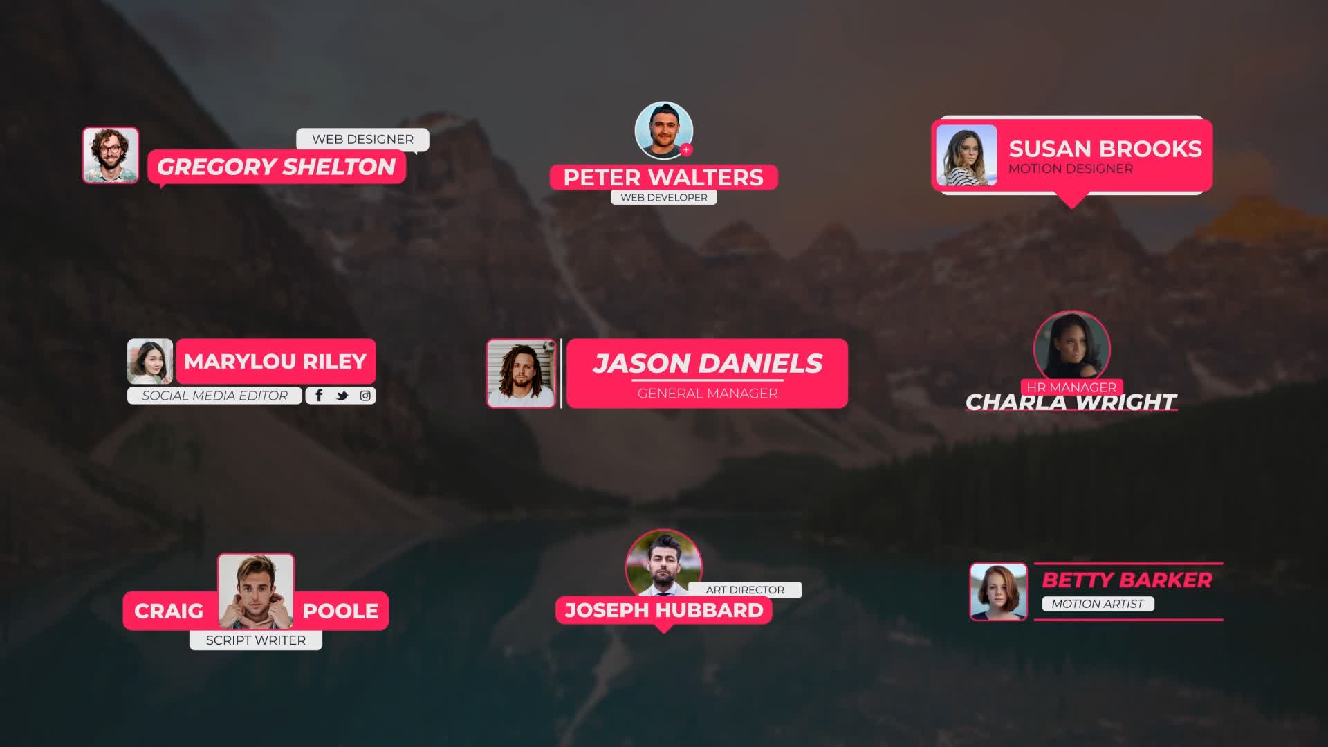 Stylish Photo Lower Thirds