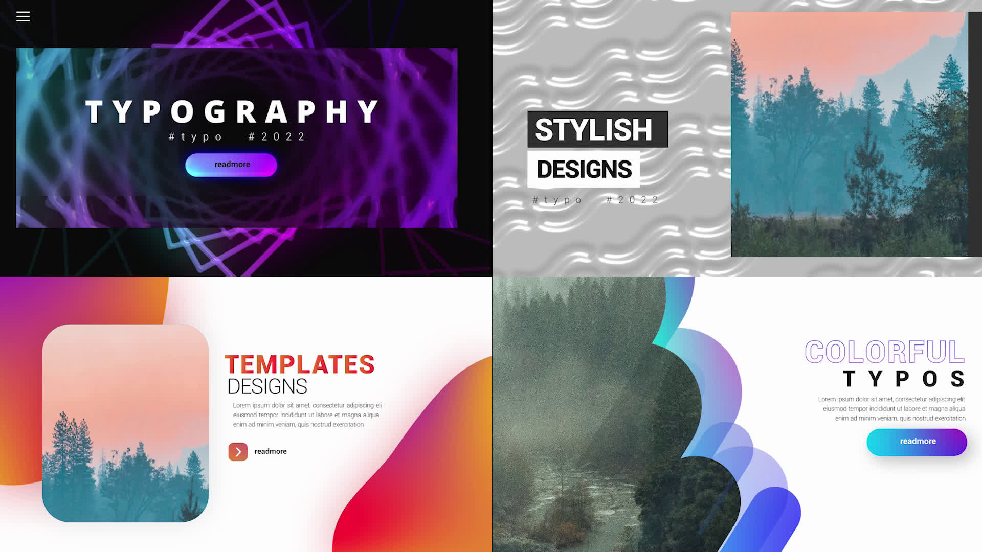 Stylish Typography Pack