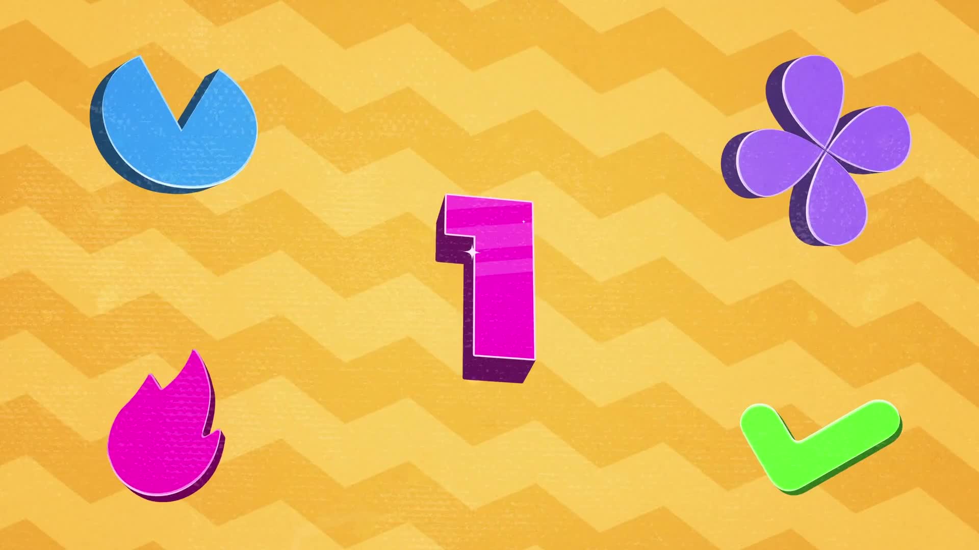 Stylized Countdown Graphic