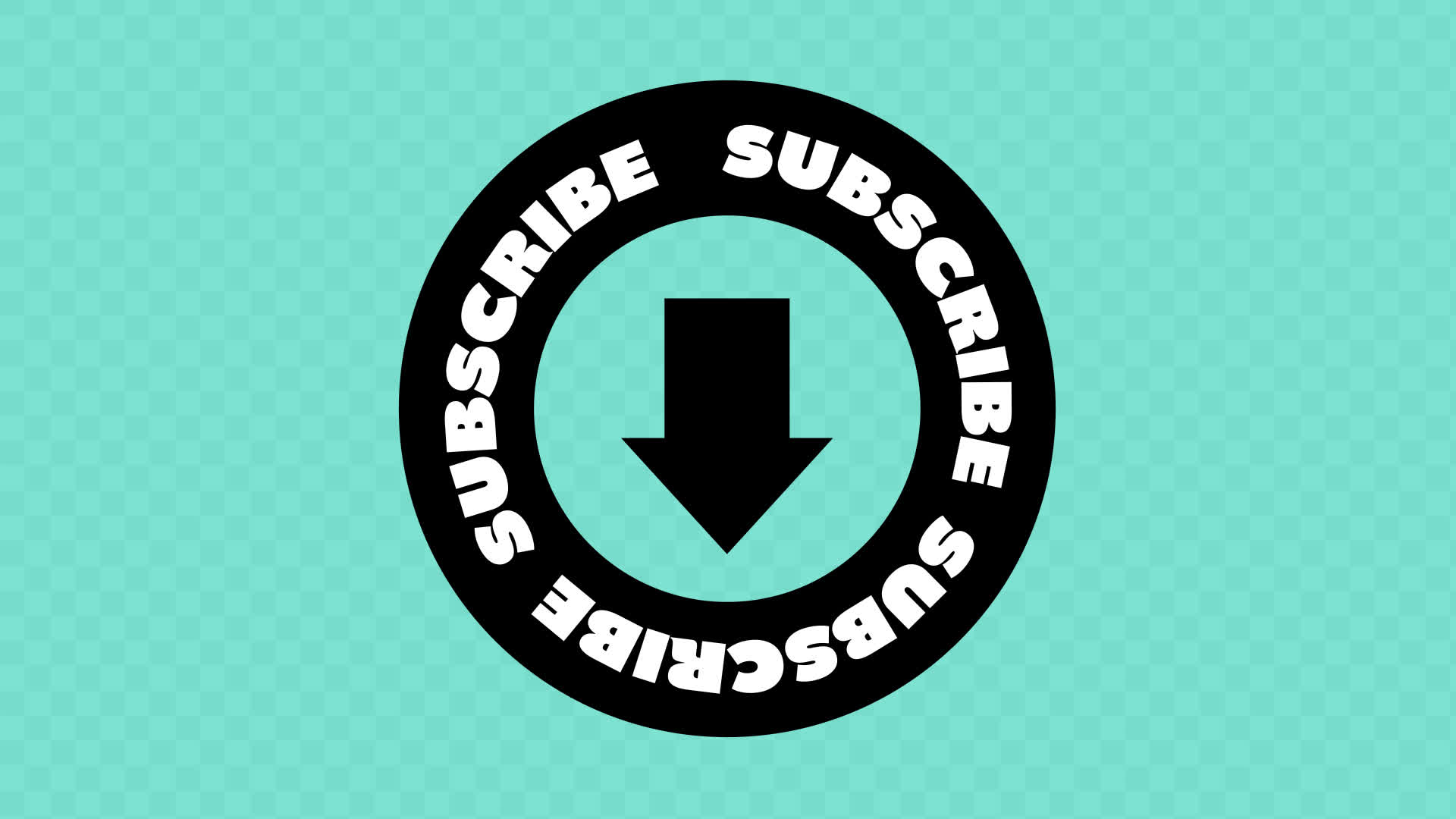 Subscribe Button Black