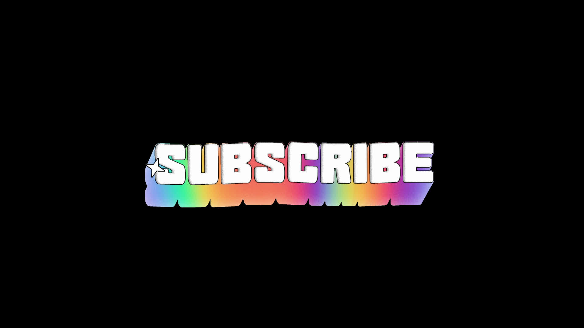 Subscribe Fun Title on Alpha