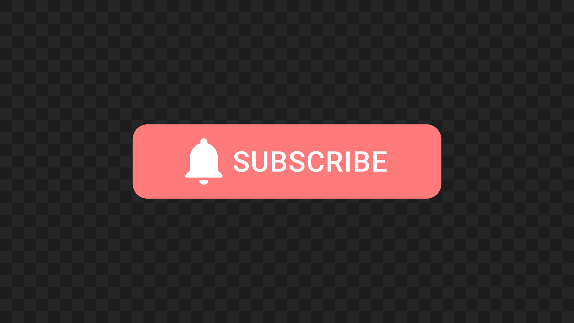 Subscriber Button Notification Social Media Alpha Channel