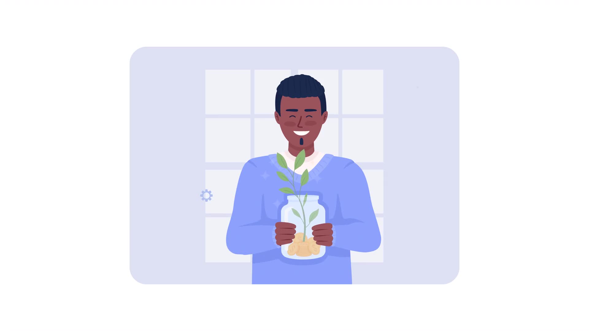 Successful Male Investor