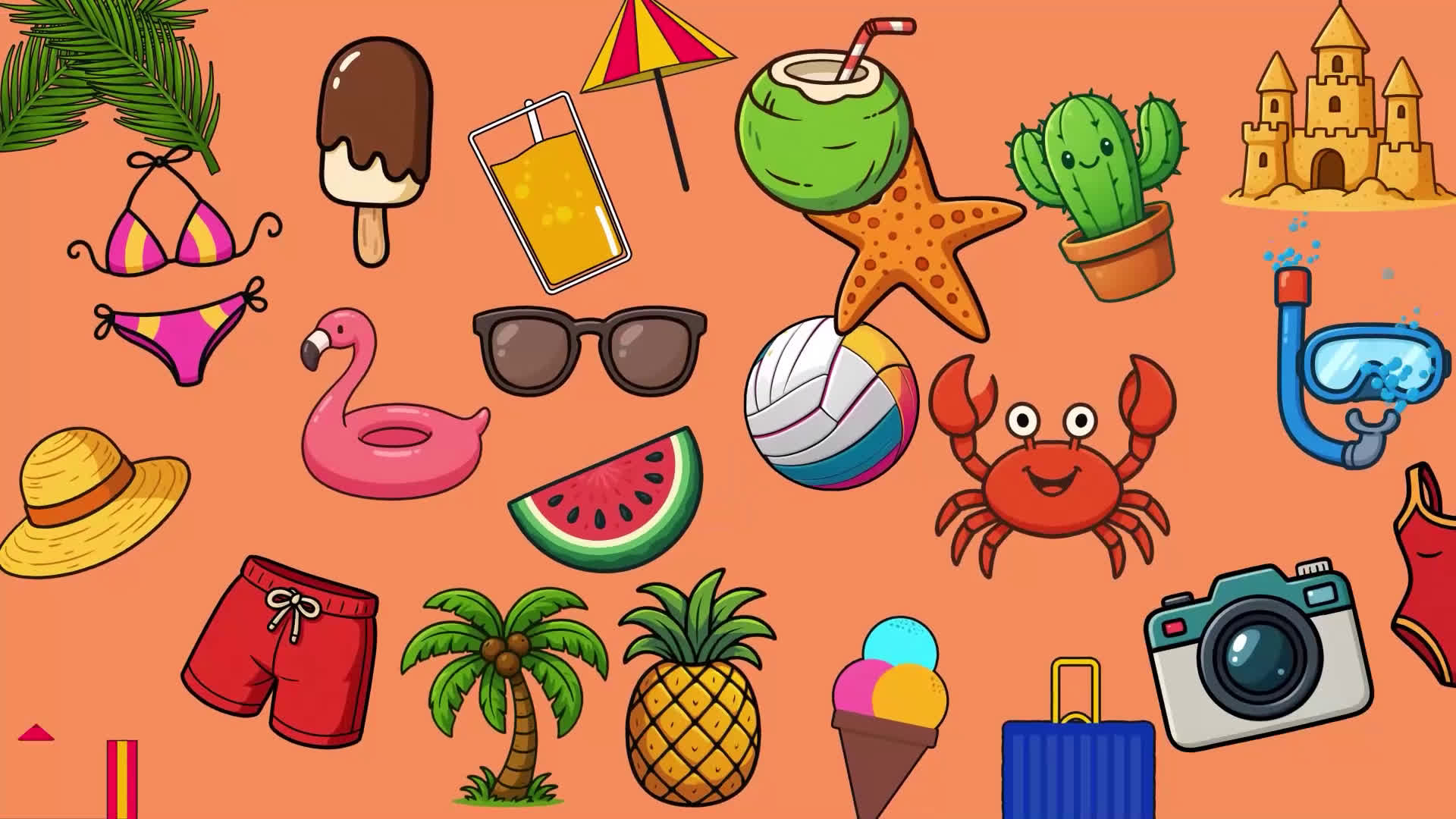 Summer Elements Sticker