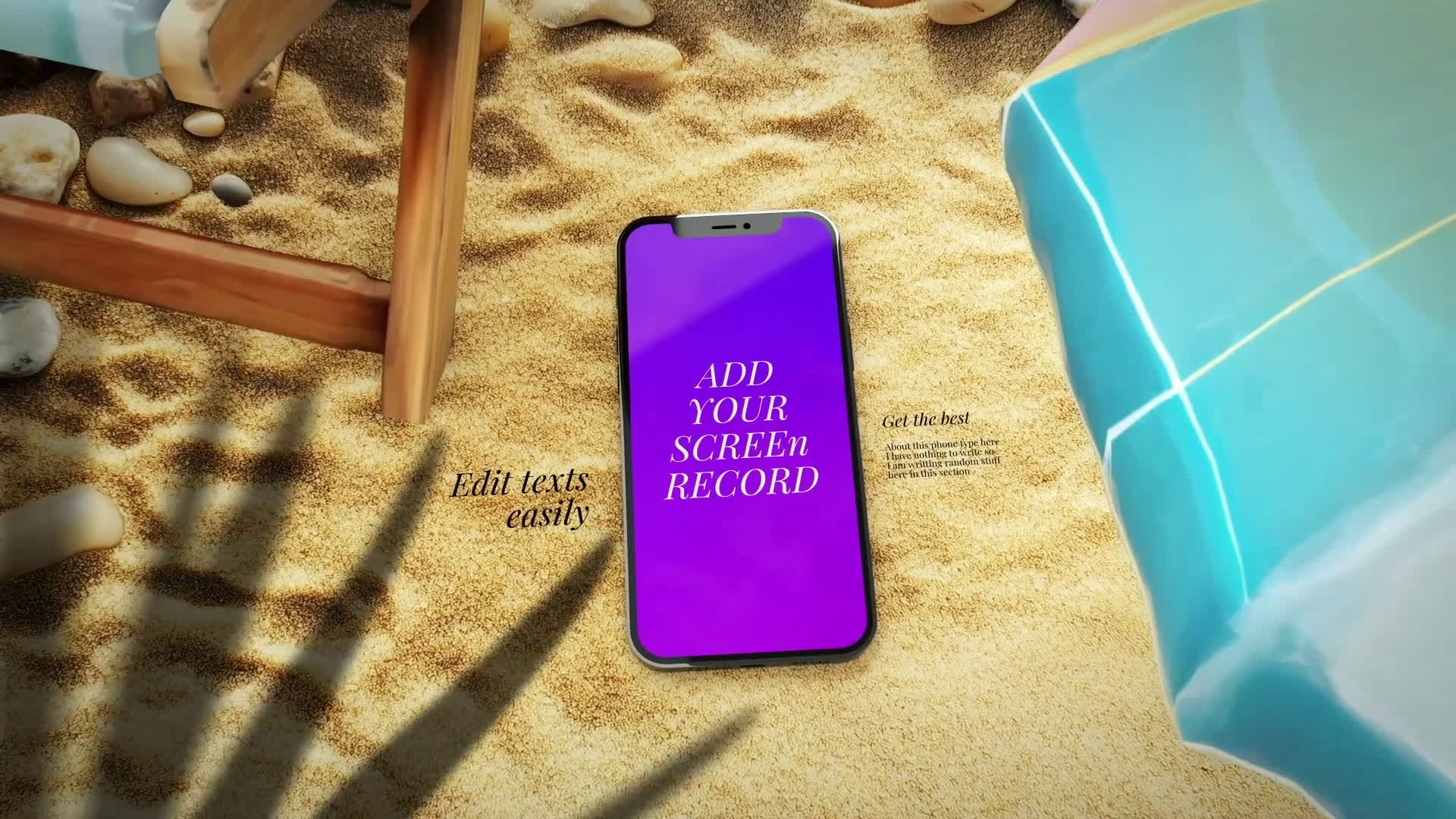 Summer Phone Mockup