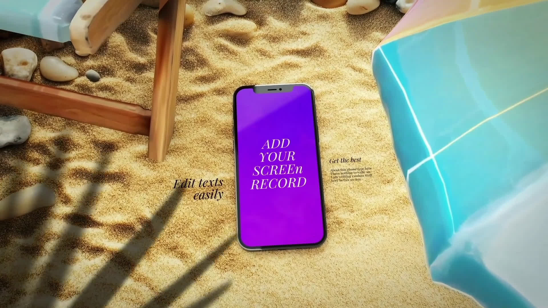 Summer Phone Mockup