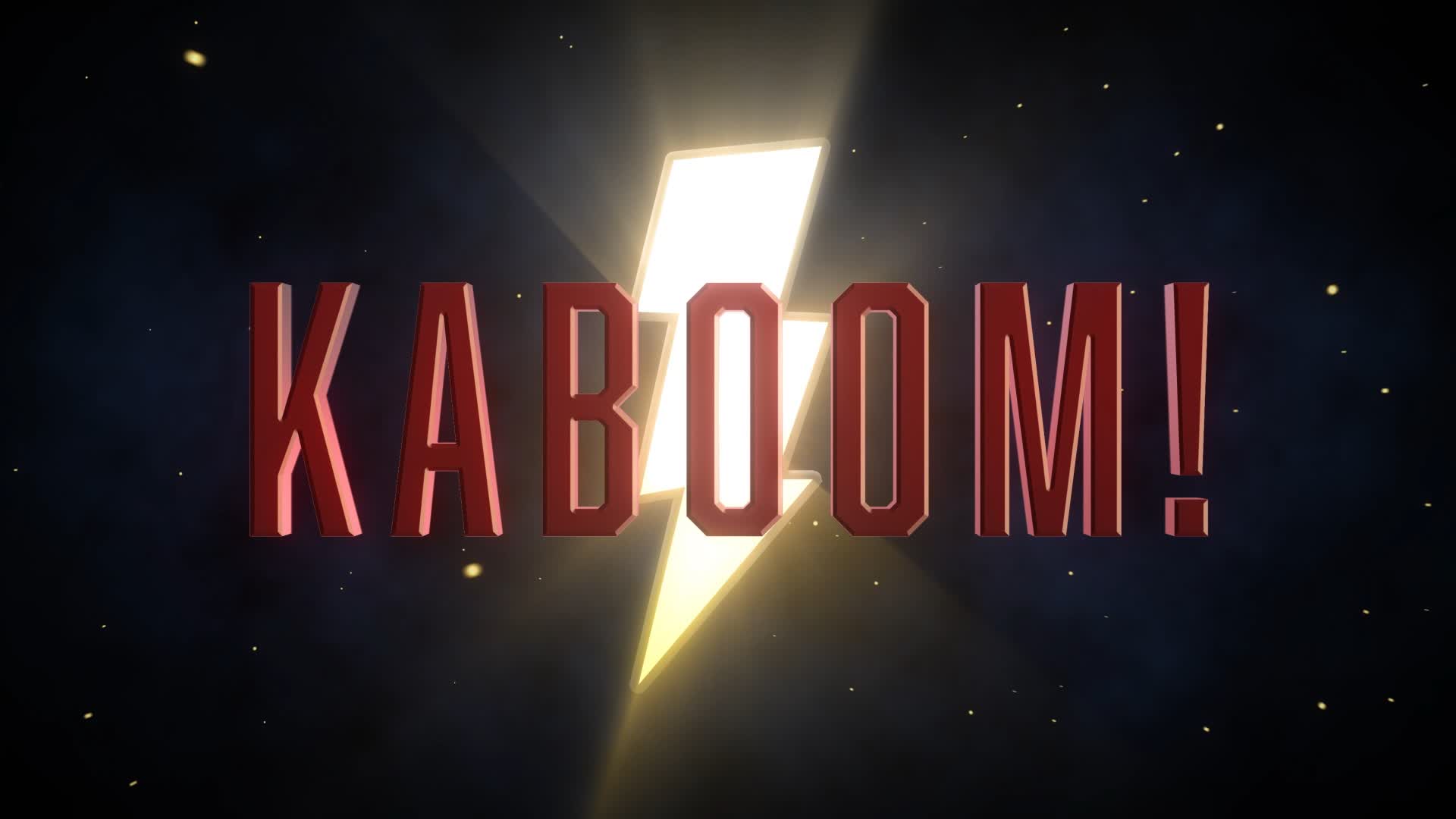 Super Speed Lightning Superhero Title Intro