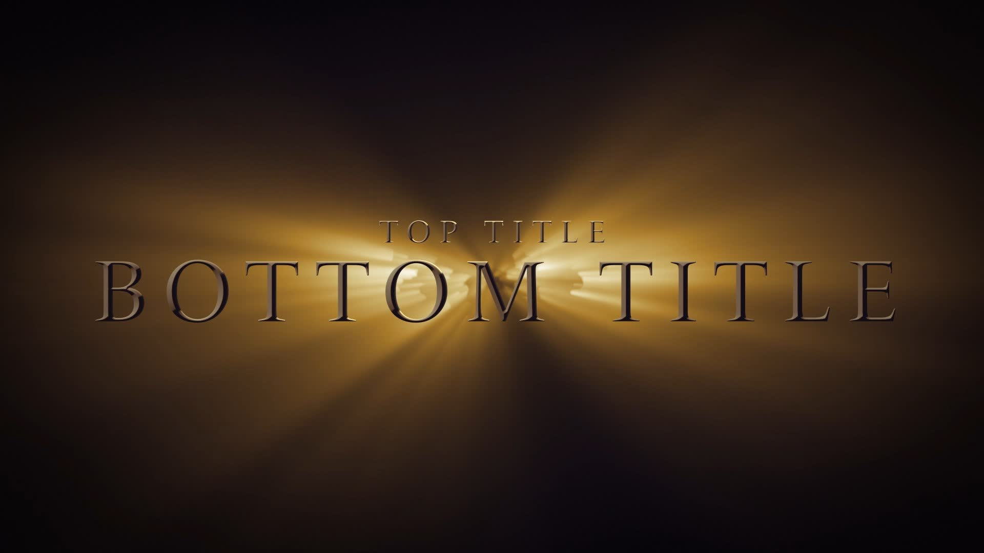 Superhero Title Intro