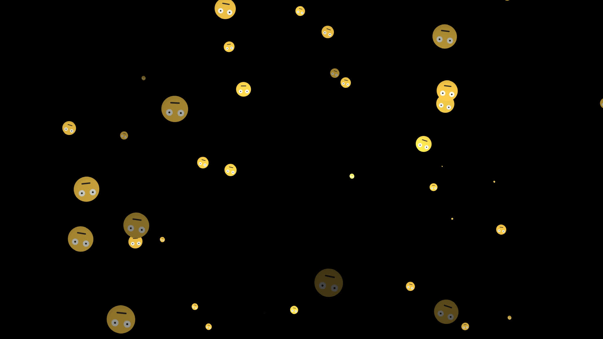 Surprise Emoji Particles Overlay