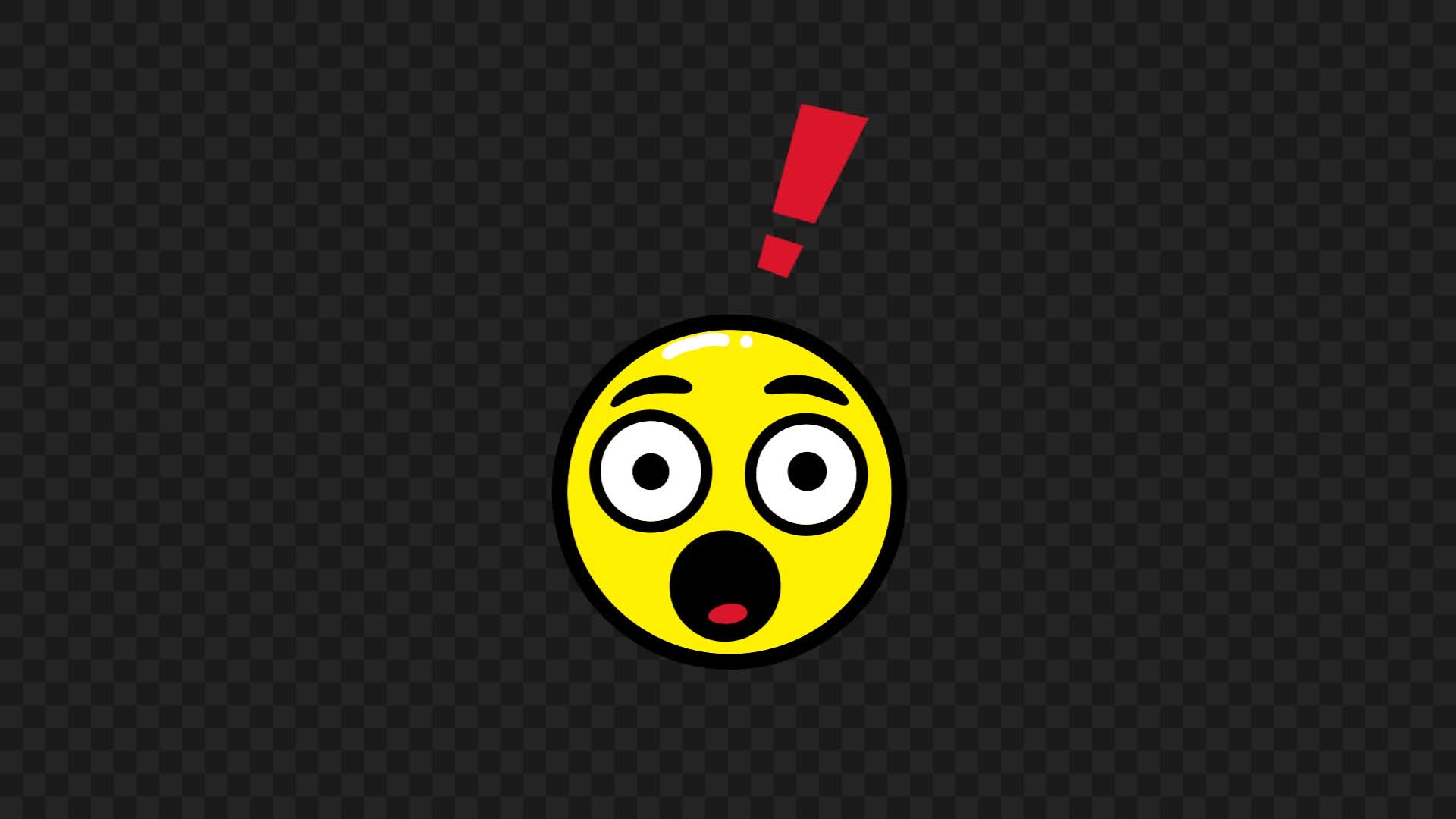 Surprised Emoji Sticker