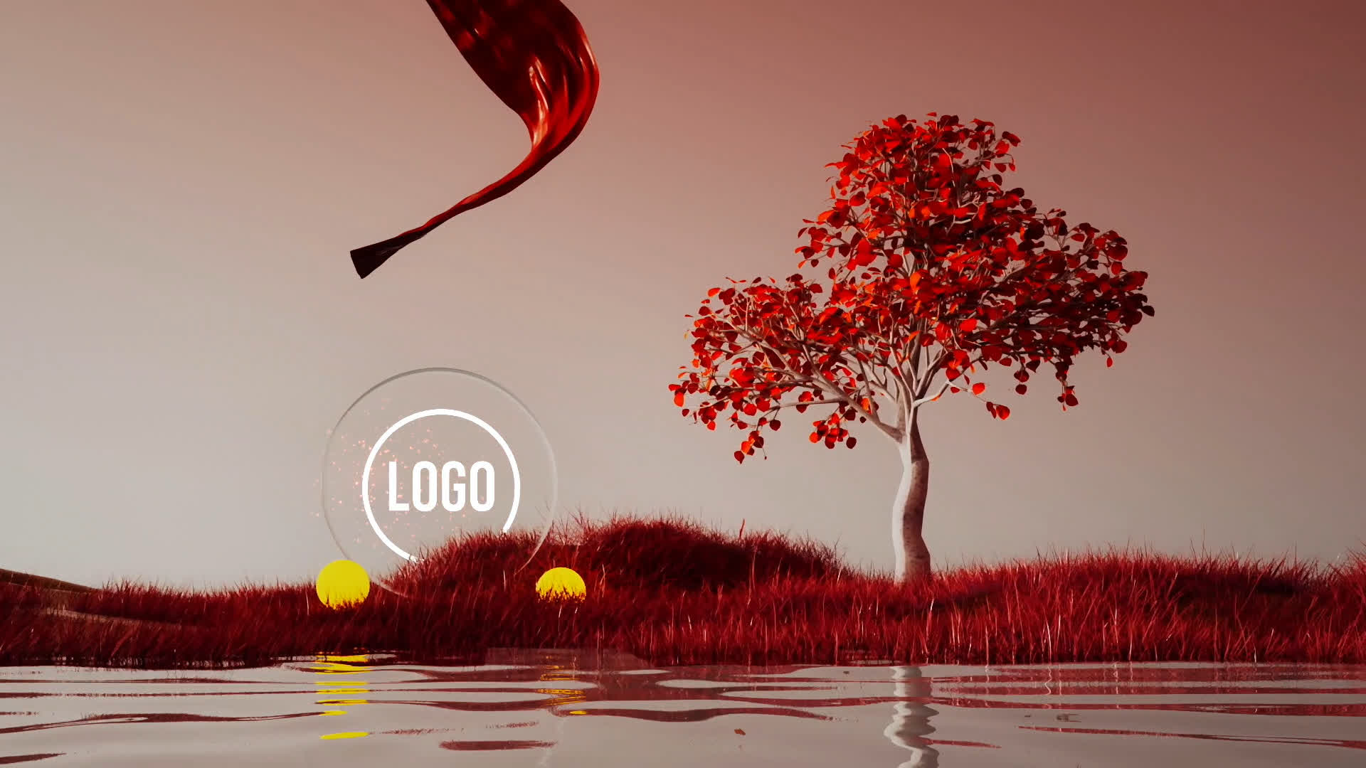 Surreal Landscape Logo