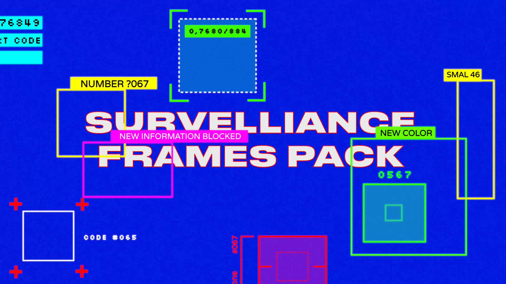 Surveillance Frames Pack