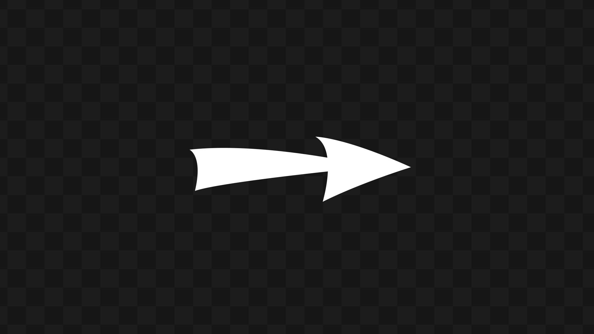 Swoosh Arrow Icon Dynamic Direction Pointer