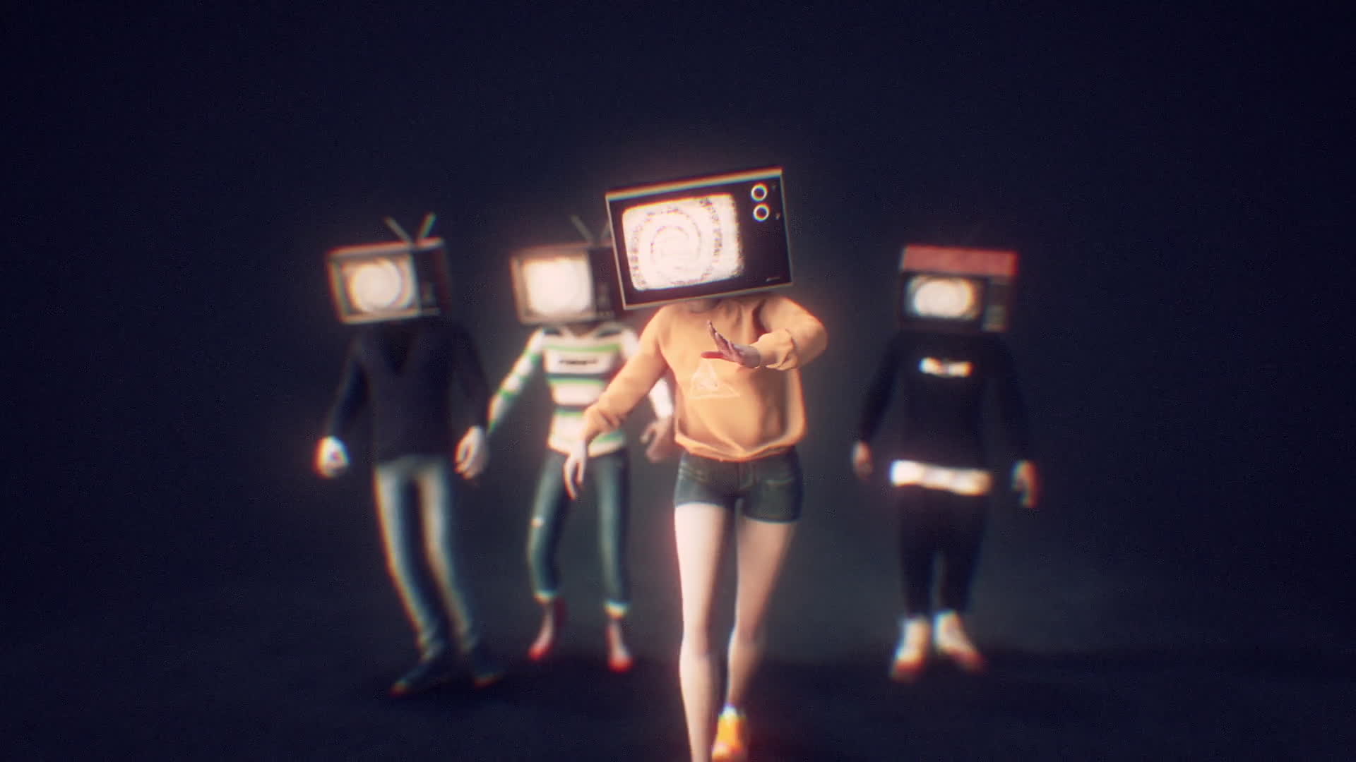 TV Zombies Wide In Color