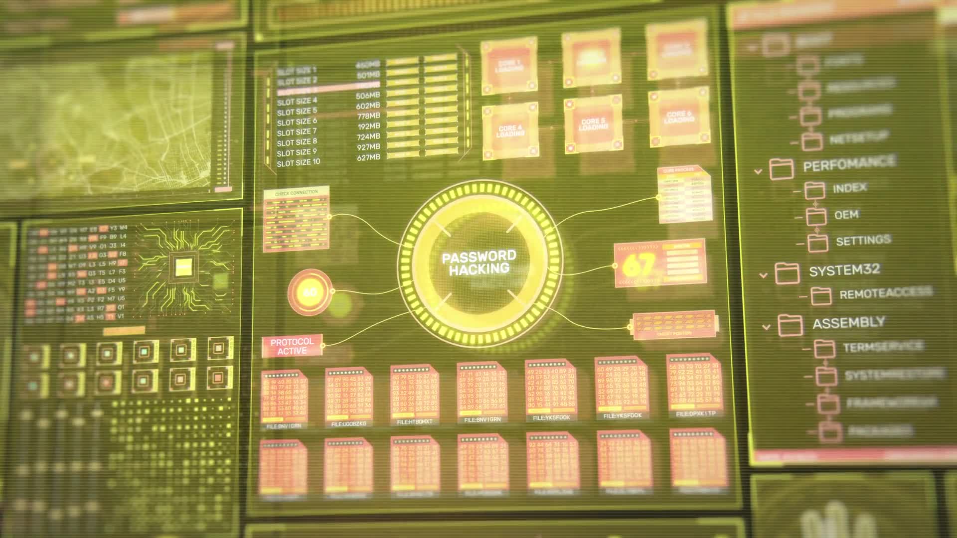 Tactical Data HUD Loop