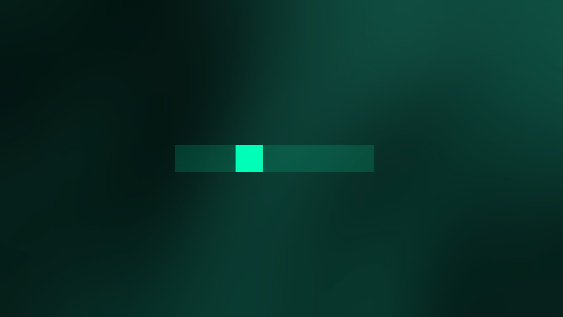 Teal Square Infinite Loop Loading bar