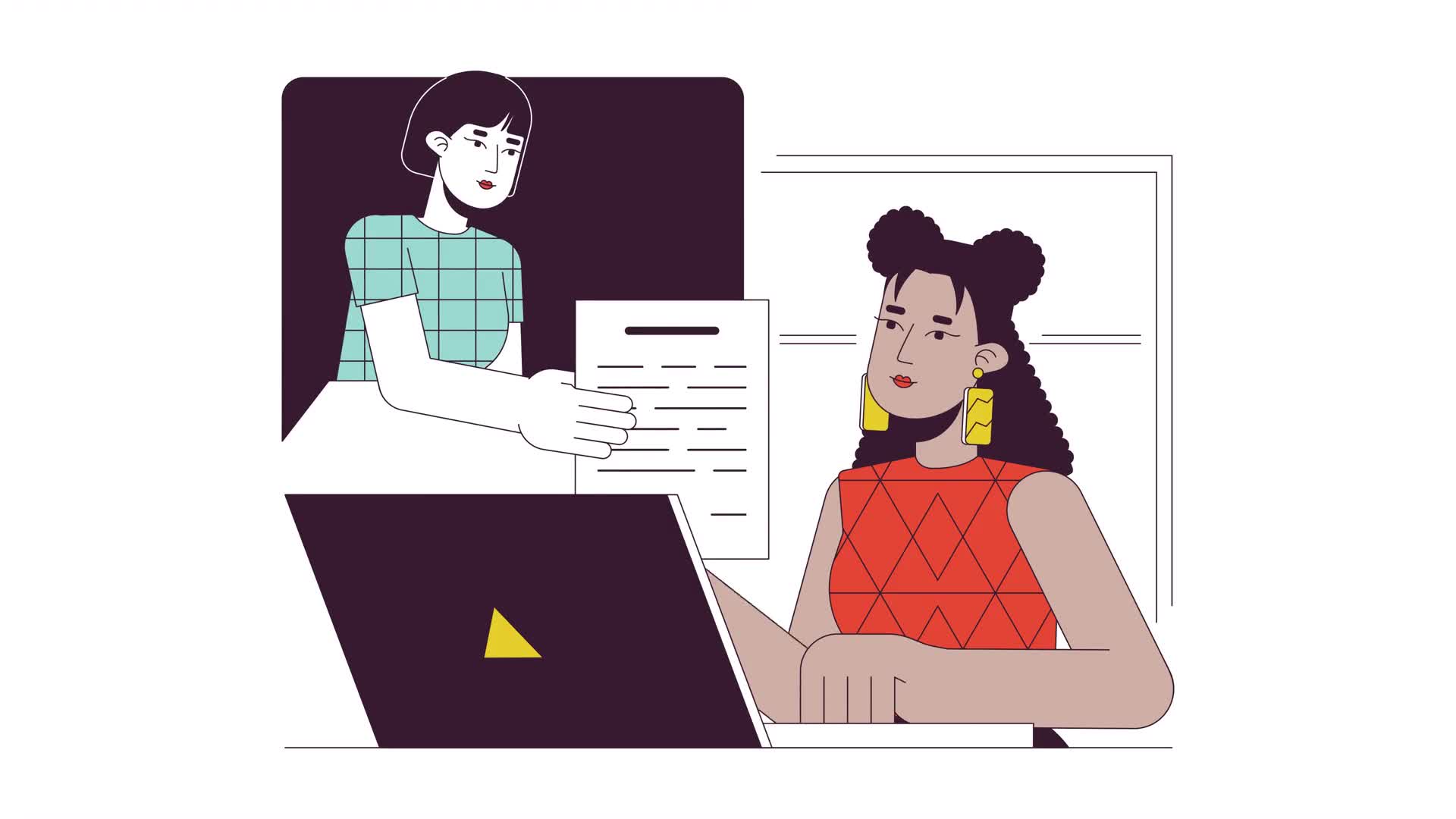 Teamwork Passing Information On Alpha