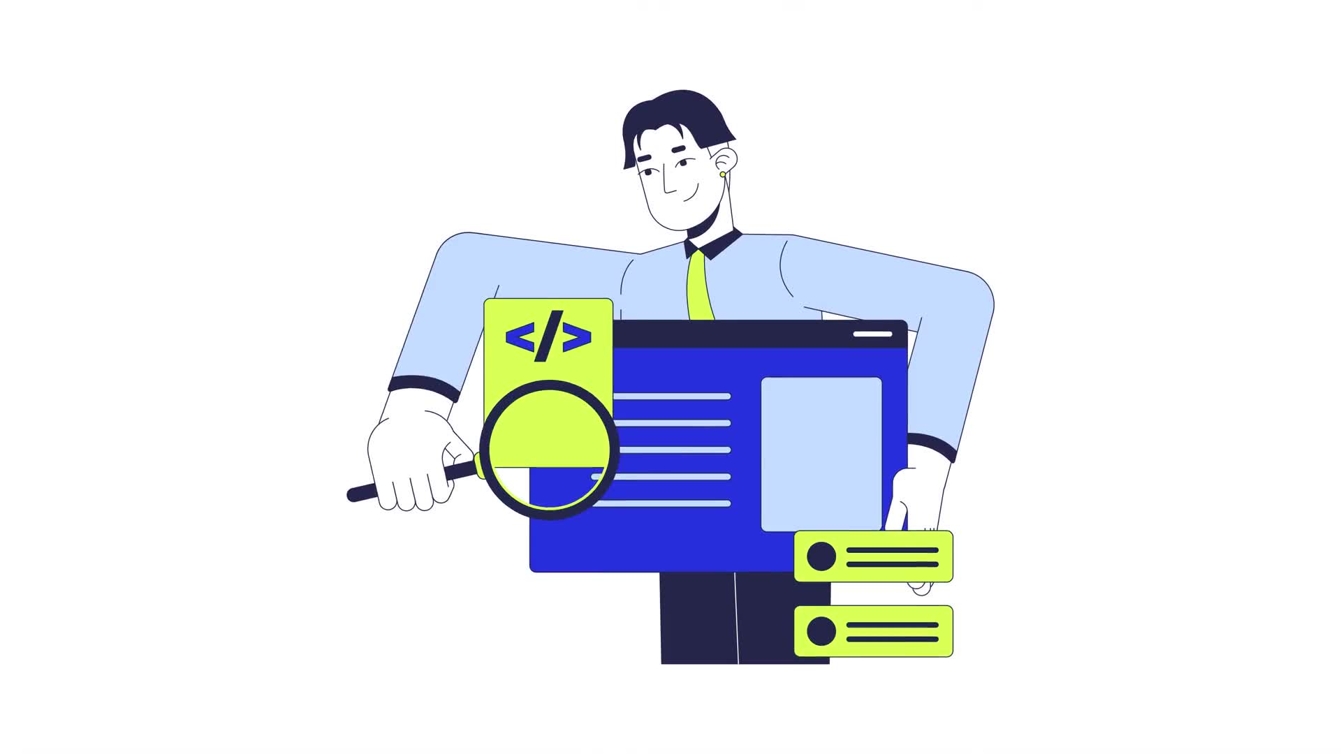 Tester Searching Bug In Software