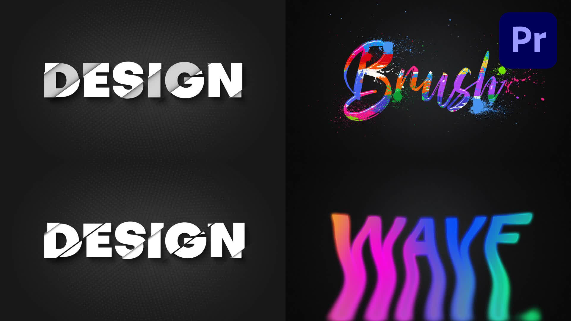 Text Effect Colorful