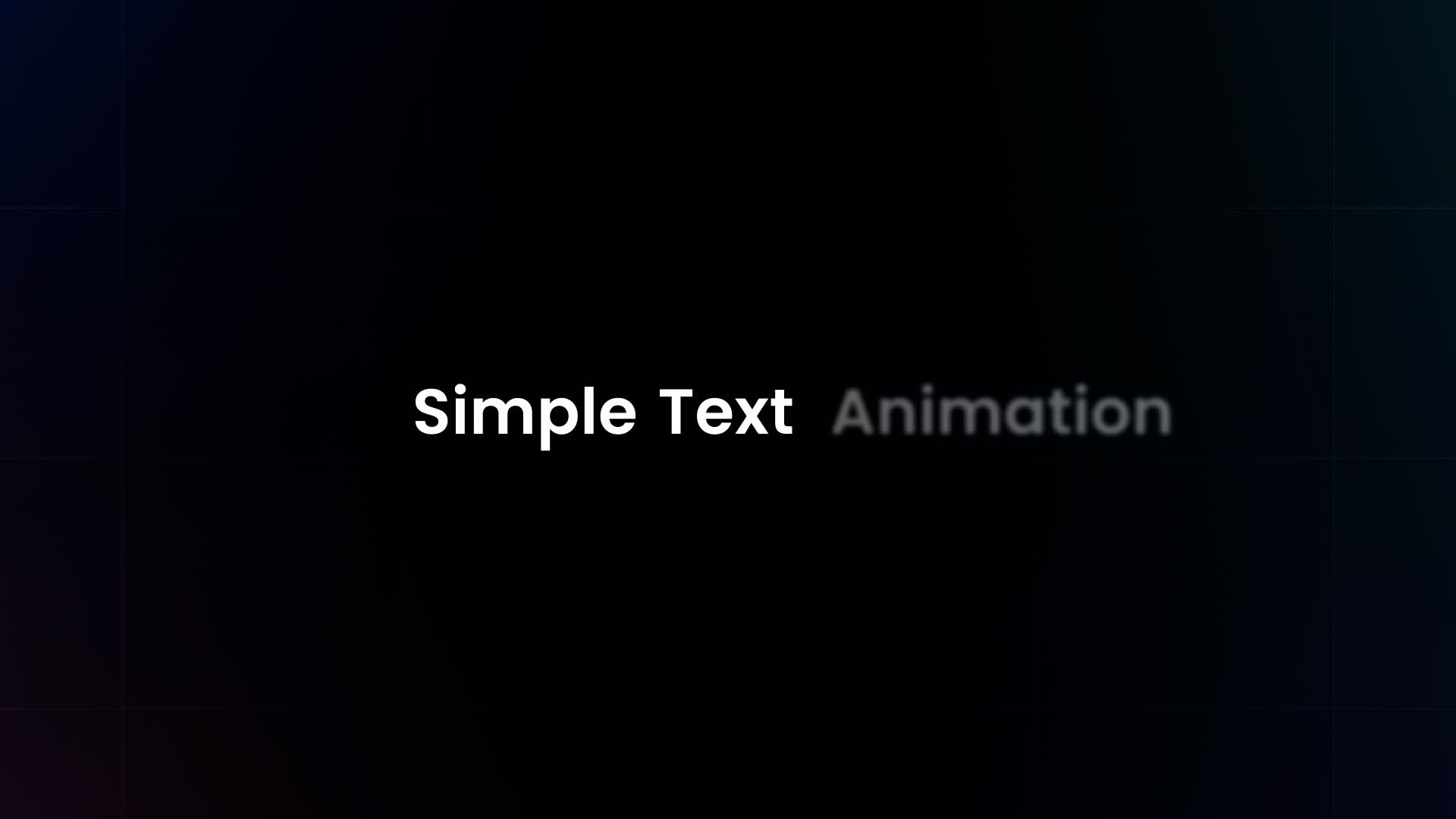 Text Elite Preset - Simple
