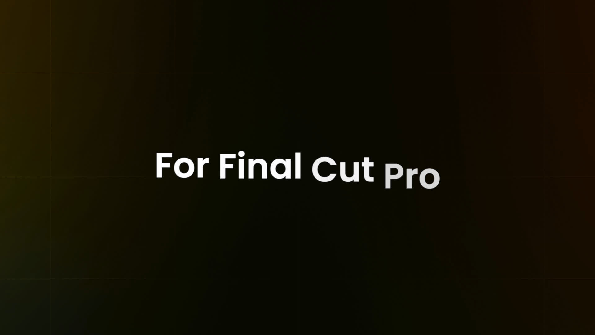 Text Preset - Cascading Words