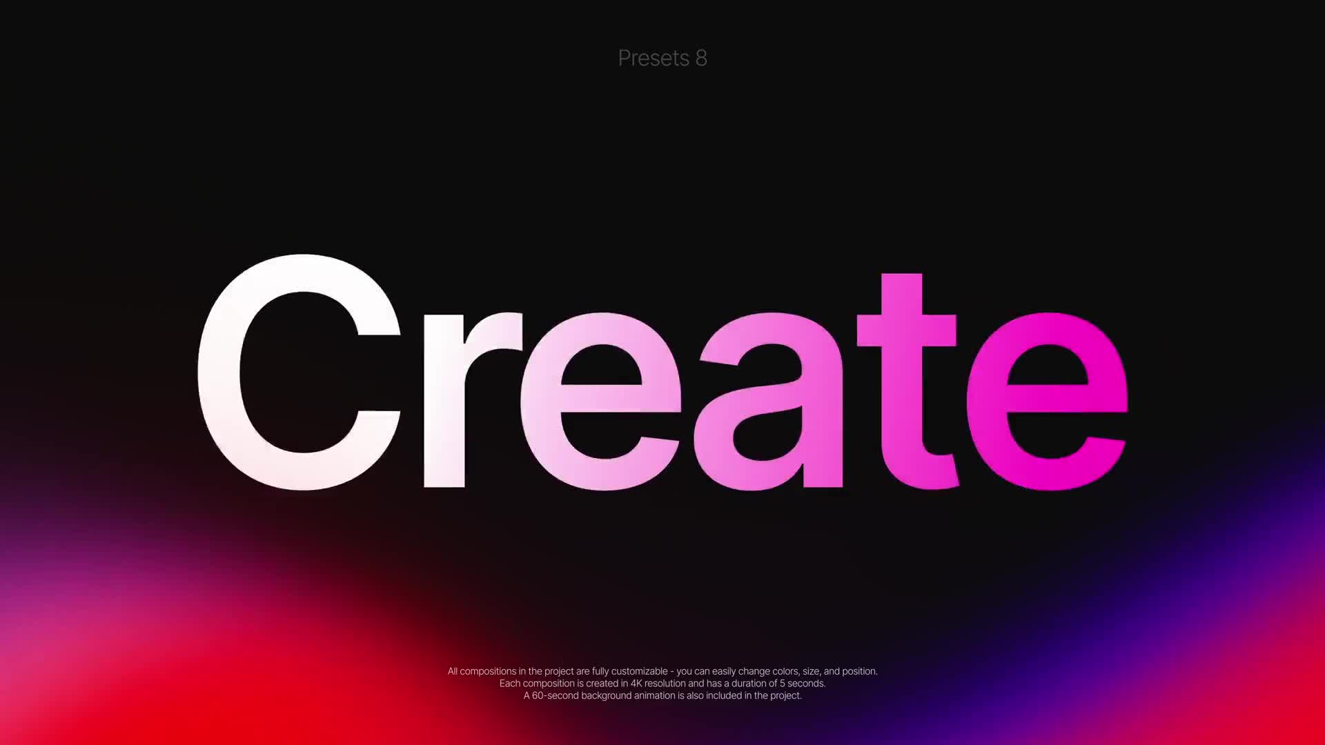 Typewriter Modern Text Presets