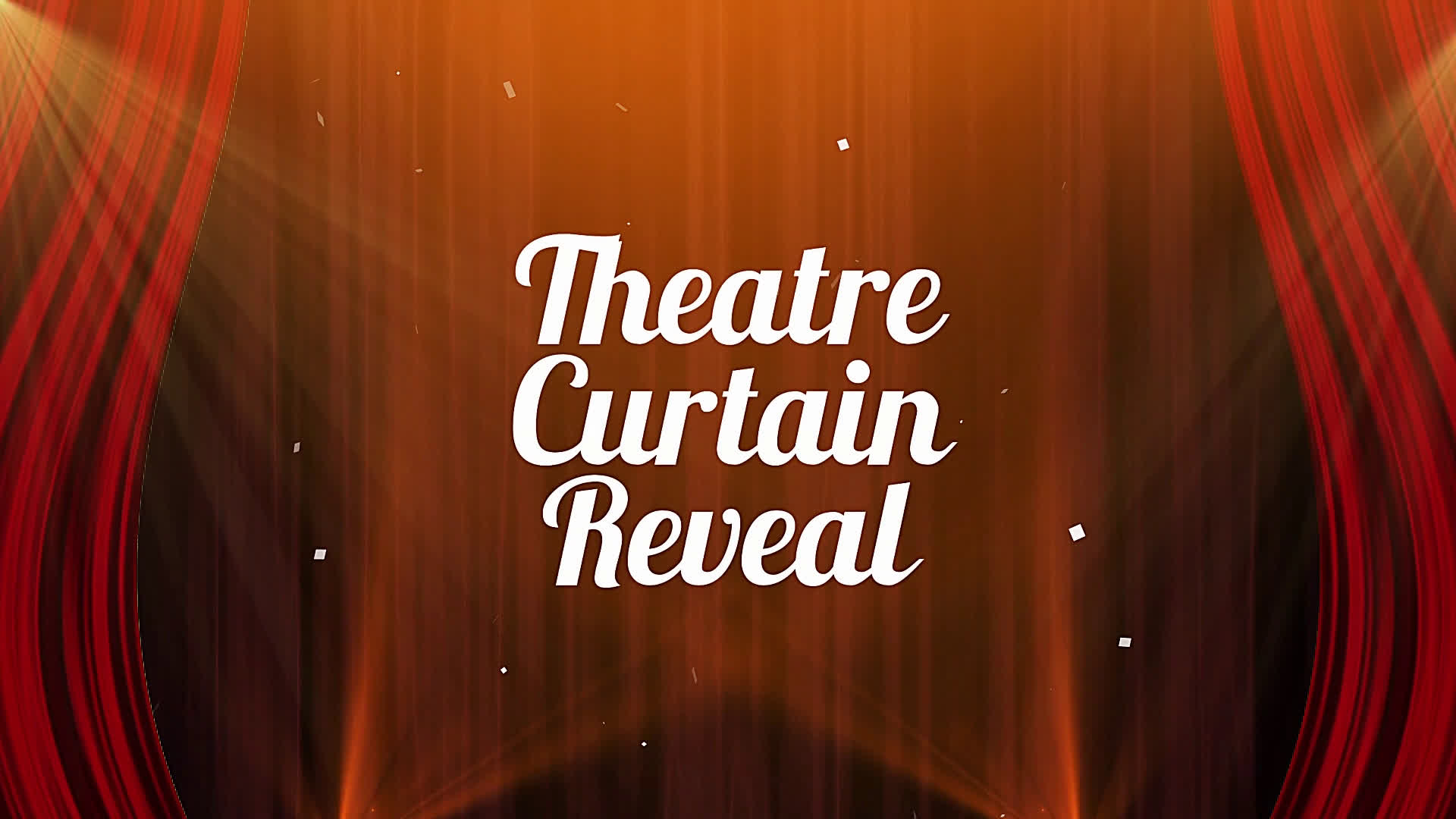 Theatre Curtain Reveal