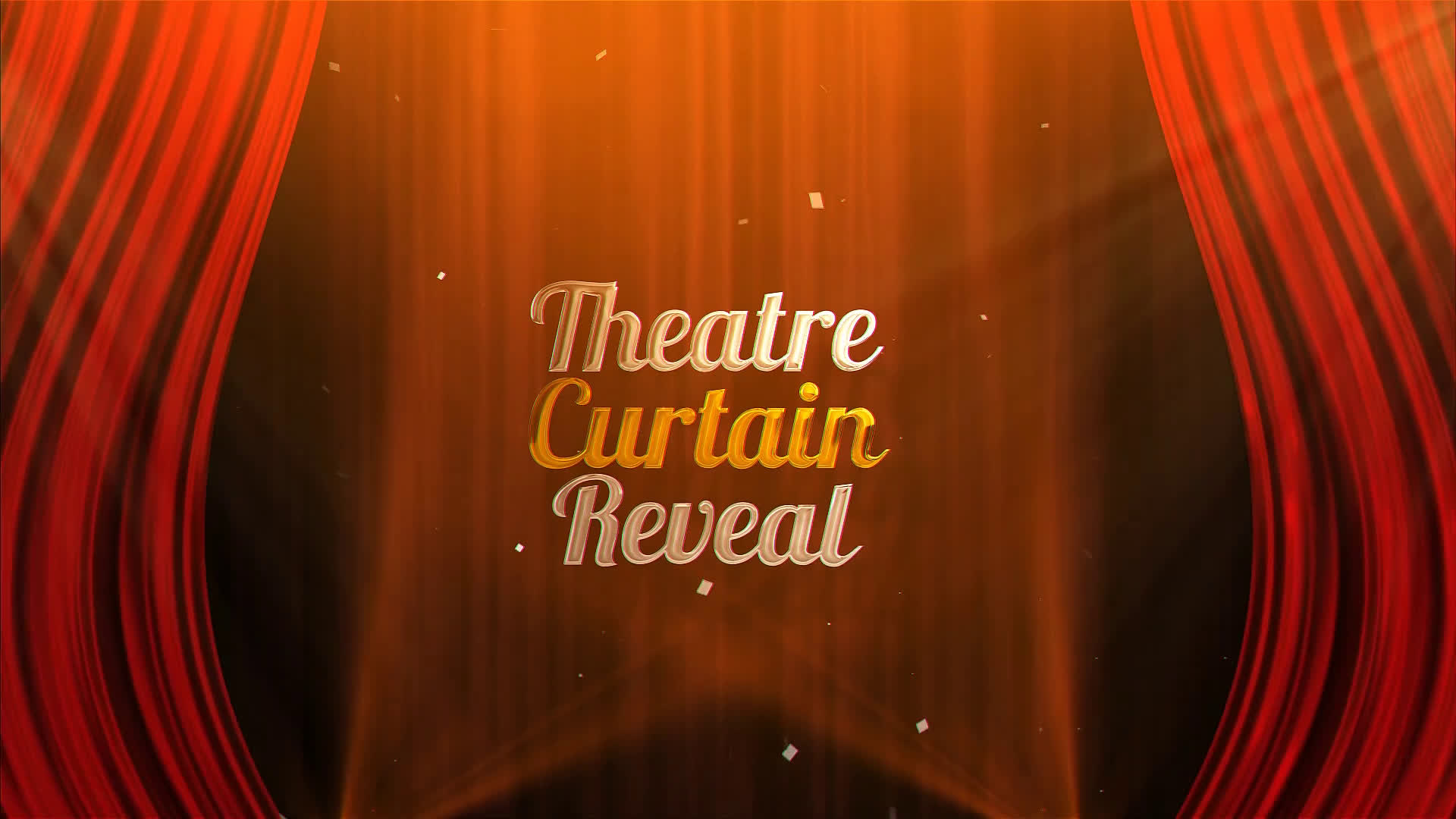 Theatre Curtain Reveal