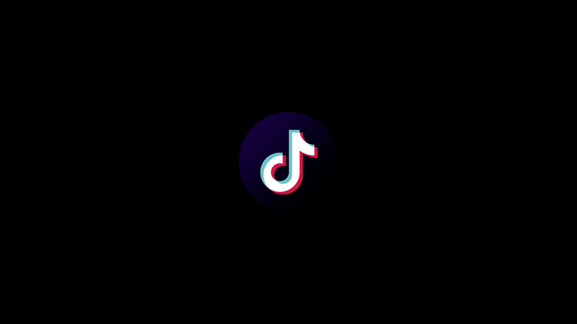 Tik Tok Logo Bouncing Reveal
