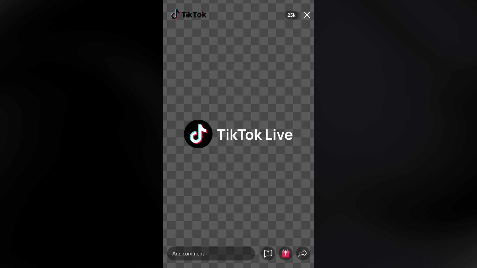TikTok Mobile Overlay